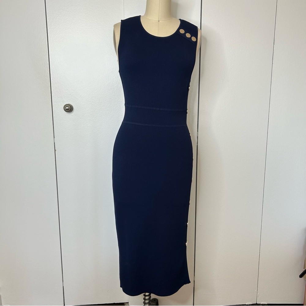 New York & Company Knit Bodycon Midi Dress